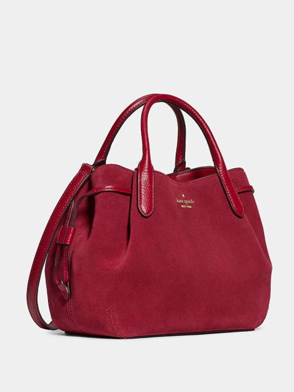NWT KATE SPADE Dumpling Suede Satchel Bag